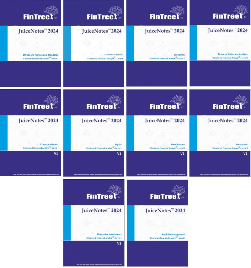 Juice Notes CFA level I 2024 Fintree
