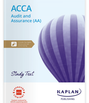 ACCA Audit and Assurance Study Text Kaplan 2024