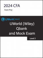 2024 CFA UWorld Level 2 Qbank (Questions Answers) + Mock Exam