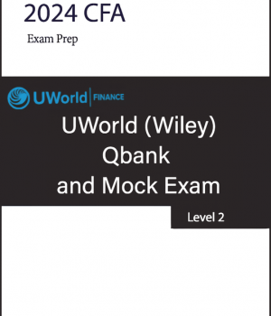 2024 CFA UWorld 2 级题库（问题解答）+ 模拟考试