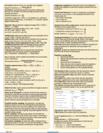 IFT CFA Level I Facts and Formula Sheet 2024