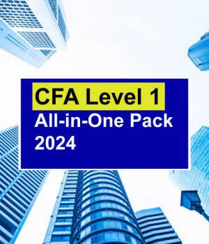 CFA Level I 2024: All-in-One Pack