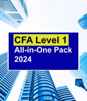 CFA Niveau I 2024: Alles-in-één pakket