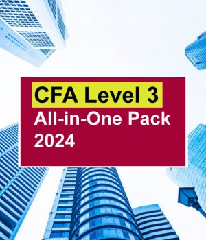 CFA Level 3 2024: All-in-One Pack