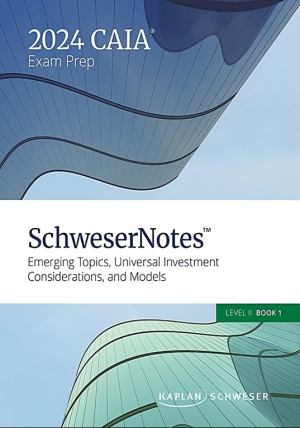 2024 CAIA Nível 2 Schweser Notes