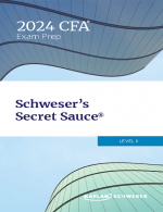 2024 CFA Schweser Μυστική σάλτσα επιπέδου 2
