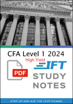 CFA 1 级 2024 IFT 高收益学习笔记