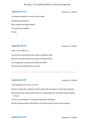 FRM Parte 1 Banco de preguntas (Preguntas + Respuestas)