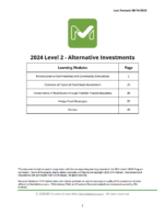 CFA Level 2 2024 Catatan Studi Mark Meldrum
