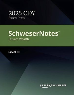 CFA 레벨 3 2025 슈베저 노트 프라이빗 웰스