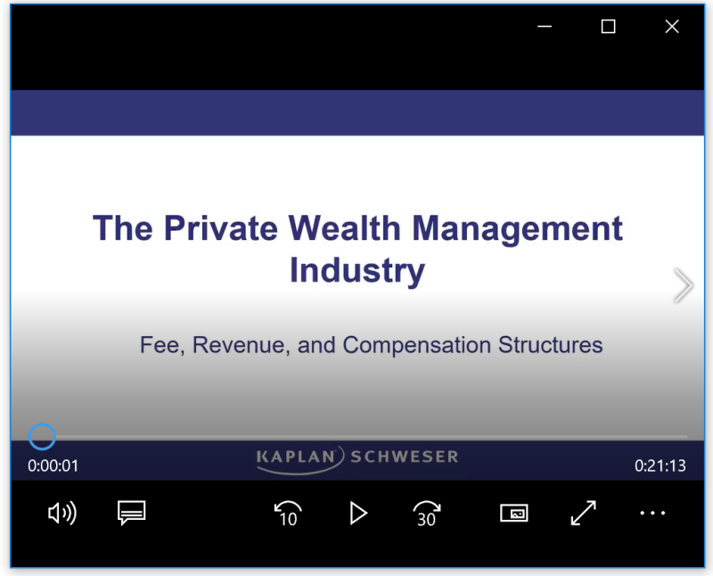 private_wealth_cover1 2025 CFA Schweser Video Livello 3 + Workbook Private Wealth Pathway