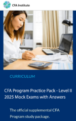 CFA Level 2 2025 Premium mocks med svar
