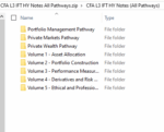 CFA 2025 Level 3 IFT High Yield Notes All 3 Pathways