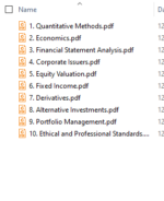 CFA 2025 UWorld Study Guide Notes Level 2