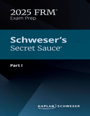 FRM 2025 Schweser Salsa Secreta Parte 1
