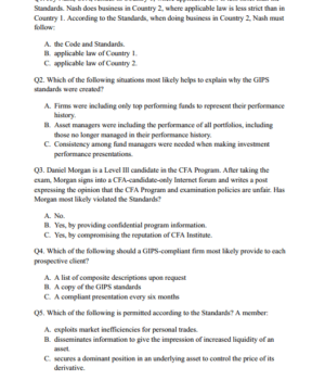 CFA 2025 Premium Mock Exams Level 1