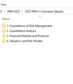 FRM 2025 Question Bank Part 1