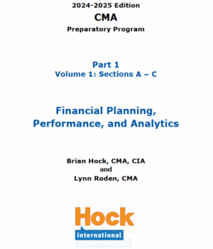 Hock CMA 2025 Textbook Part 1