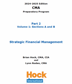 Hock CMA 2025 Textbook Part 2 Strategic Financial Management