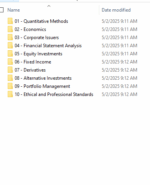 CFA 2025 IFT High Yield Study Notes Level 1