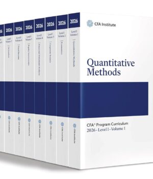 2026 CFA Program Curriculum Level 1 Box Set