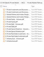 CFA 2025 UWorld Question Bank Level 3 Private Markets Pathway
