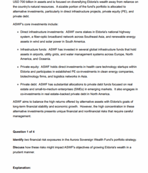 CFA 2025 UWorld Mock Exam Level 3 Portfolio Management Pathway