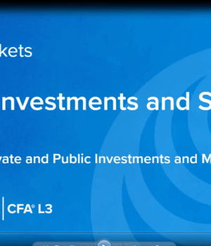 CFA 2025 UWorld Video Lectures Level 3 Private Markets Pathway