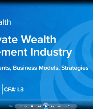 CFA 2025 UWorld Video Lectures Level 3 Private Wealth Pathway