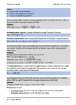 CFA 2026 Level 1 IFT High Yield-studienotater
