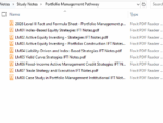 CFA 2026 IFT Study Notes Level 3 Portfolio Management Pathway with Formula Sheet
