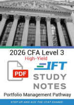 CFA 2026 IFT High-Yield Notes Level 3 Portfolio Management Pathway