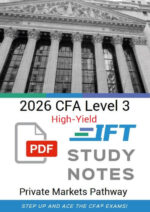 CFA 2026 IFT High Yield Notes Level 3 Private Markets Pathway