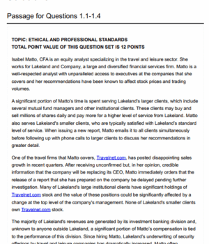 CFA 2026 Level 3 Salt Solutions Mock Exams (Portfolio Management Pathway)