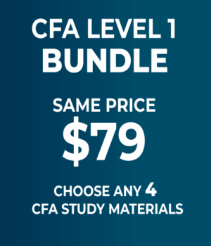 CFA Level 1 Bundle – Build your own study package