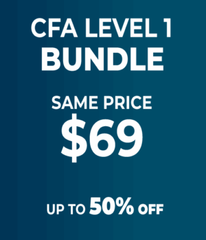 CFA Level 1 Bundle – Build your own study package
