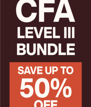 CFA Level 3 Bundle – Build your own study package