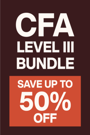 CFA Level 3 套件 - 建立您自己的學習套件