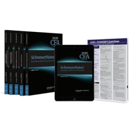 2026 CFA Schweser Notes Level 1 with Quicksheet - CFA eBooks