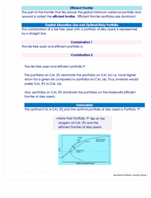 CFA 2026 Finquiz 題庫 第 1 級