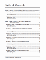CAIA Level 1 2026 UpperMark Handbook + Formula Sheet