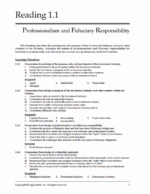 CAIA Level 1 2026 UpperMark Handbook + Formula Sheet