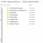 CAIA 2026 Seviye 1 UpperMark Soru Bankası