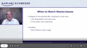 CFA 2026 Level 1 Schweser Masterclass Videos with Workbook