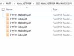 FRM 2025 AnalystPrep Mock Exams Part 1