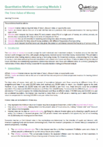 CFA 2026 Level 1 QuintEdge Study Notes and Formula Sheet