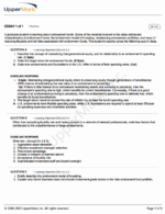 CAIA 2026 UpperMark Level 2 Question Bank, CRQ and Essay Questions