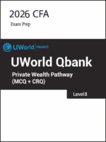 CFA 2026 UWorld Qbank Level 3 Private Wealth Pathway (MCQ + CRQ)
