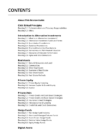 CAIA 2026 Schweser Secret Sauce Tingkat 1