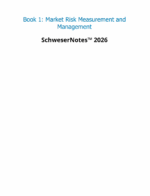 FRM 2026 Schweser Notes Part 2 with Quicksheet